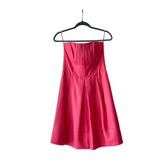 Trina Turk Pink Strapless A-Line Dress - Women’s Size 6 - Picture 1 of 11